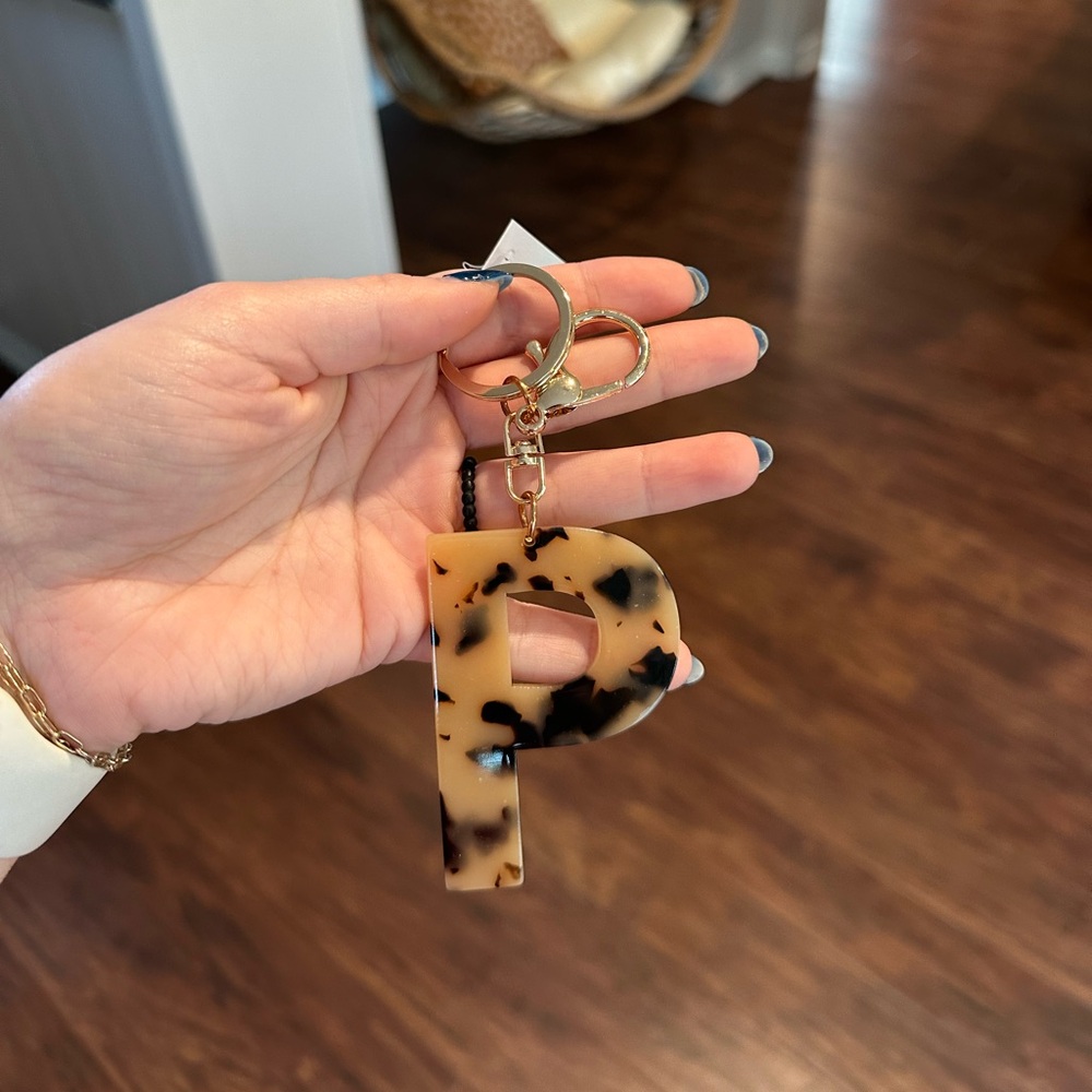 NWT “P” Keychain